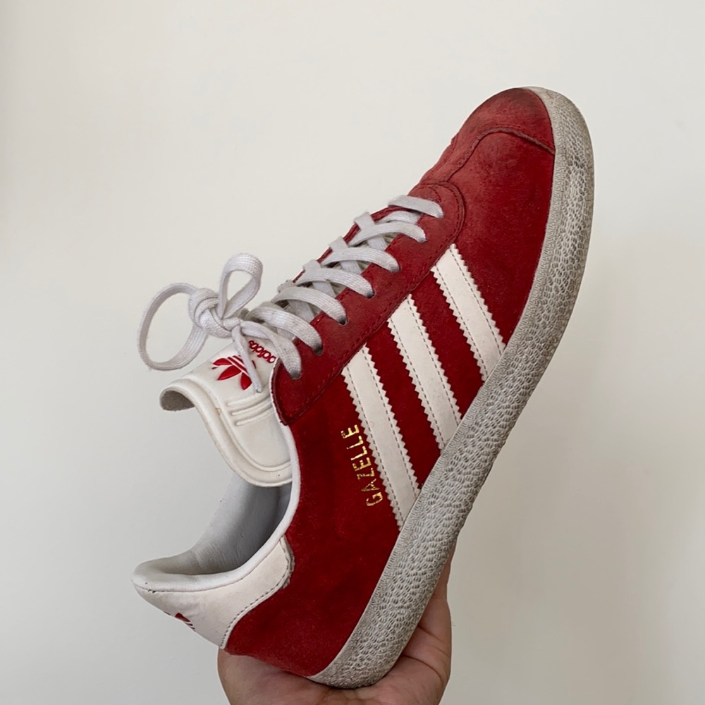Red Adidas Gazelle